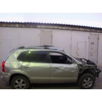 Hyundai Tucson после ДТП